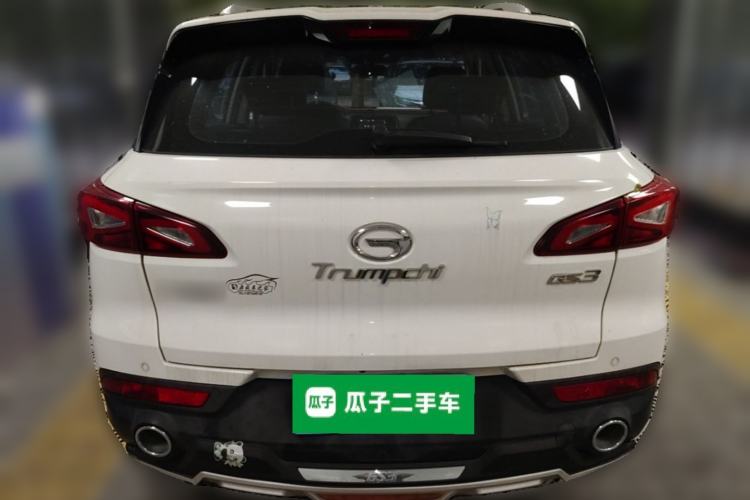 Used GAC Trumpchi GS3 2017 150N Manual Elite Edition Rear