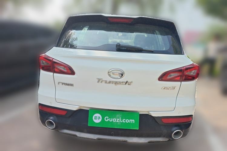 Used GAC Trumpchi GS3 2017 150N Manual Luxury Edition Rear