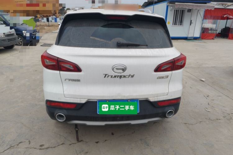 Used GAC Trumpchi GS3 2017 150N Manual Elite Edition Rear