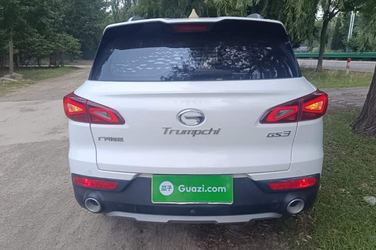 Used GAC Trumpchi GS3 2017 150N Automatic Elite Edition Rear