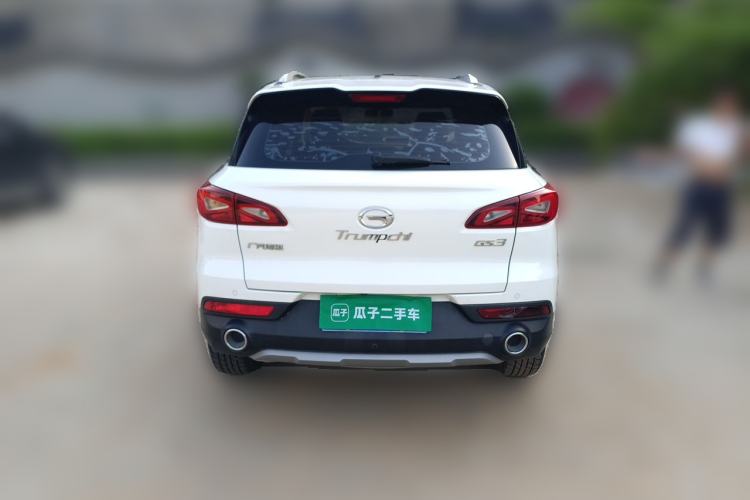 Used GAC Trumpchi GS3 2017 150N Manual Elite Edition Rear