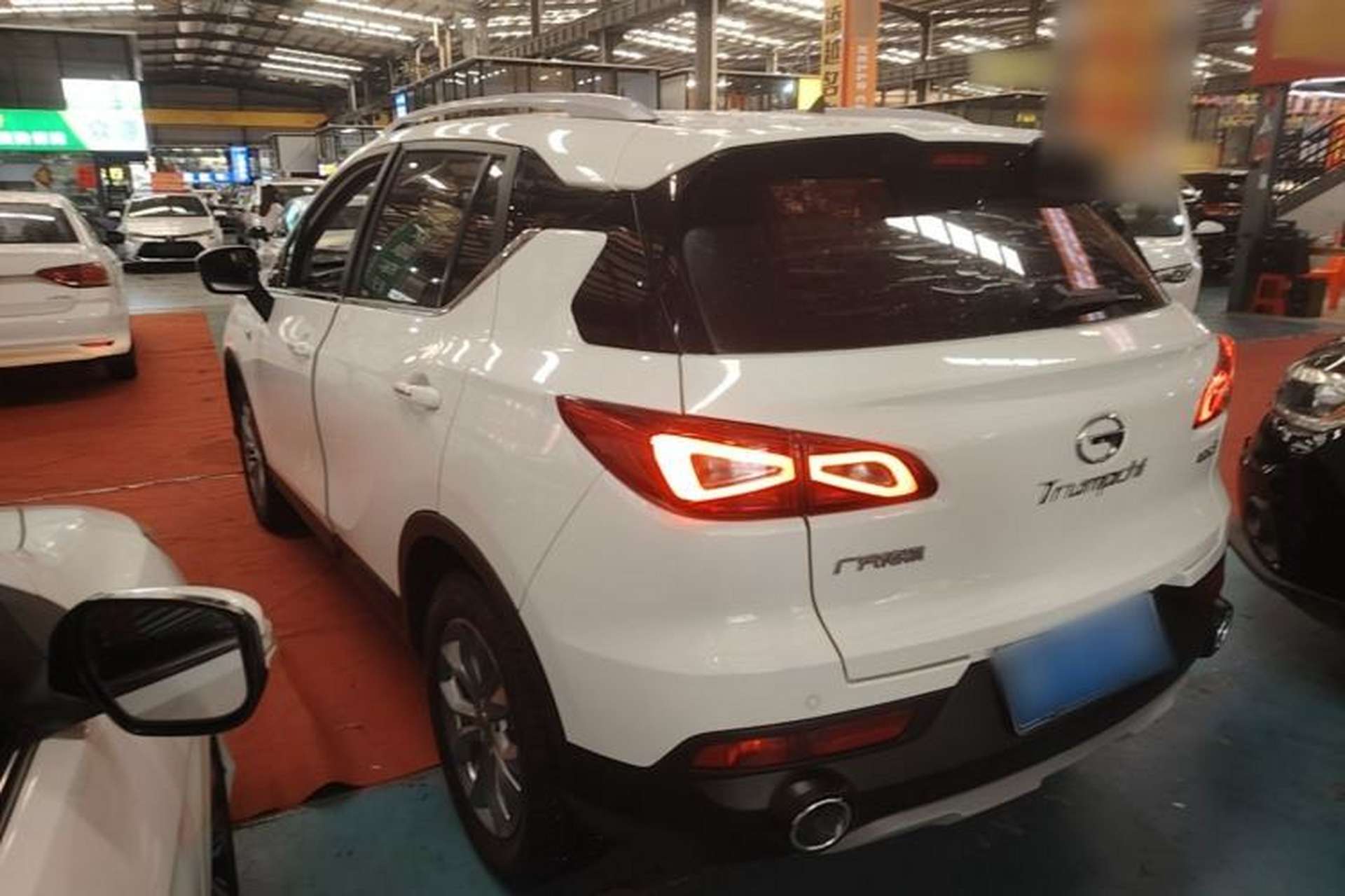 Used GAC Trumpchi GS3 2017 150N Automatic Elite Edition Rear Left 45 Deg