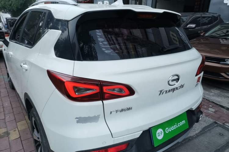 Used GAC Trumpchi GS3 2017 200T Automatic Luxury Edition Rear Left 45 Deg
