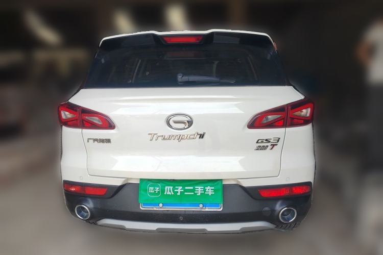 Used GAC Trumpchi GS3 2017 200T Automatic Luxury Edition Rear