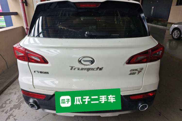 Used GAC Trumpchi GS3 2017 200T Automatic Luxury Edition Rear