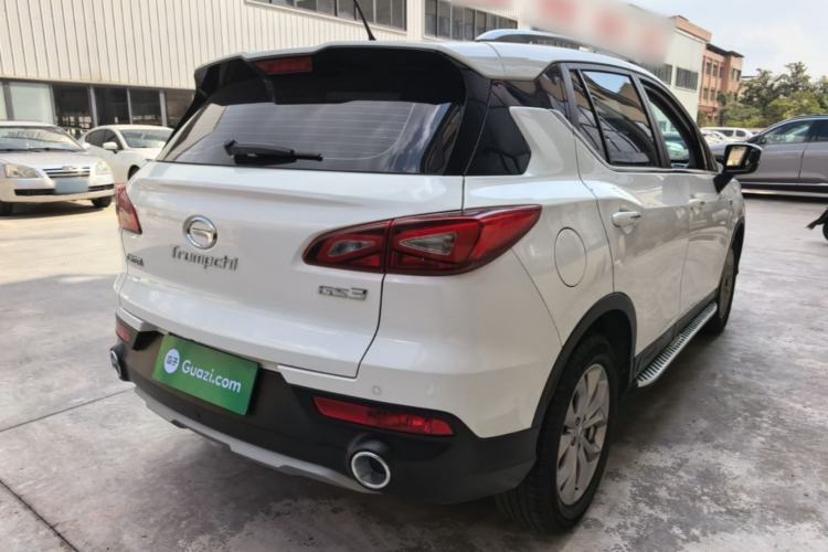 Used GAC Trumpchi GS3 2017 150N Automatic Elite Edition Rear Right 45 Deg
