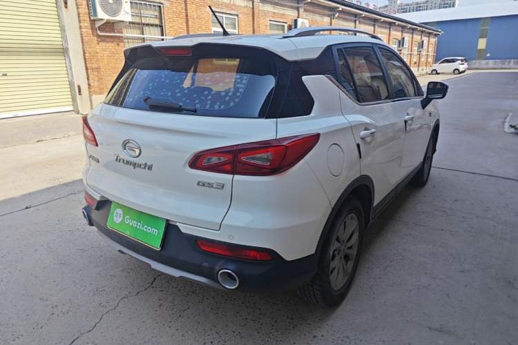 Used GAC Trumpchi GS3 2017 150N Manual Elite Edition Rear Right 45 Deg