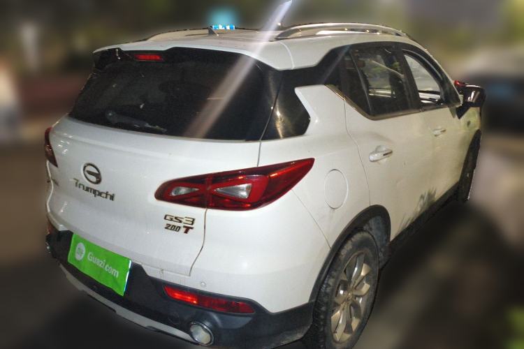 Used GAC Trumpchi GS3 2017 200T Automatic Elite Edition Rear Right 45 Deg
