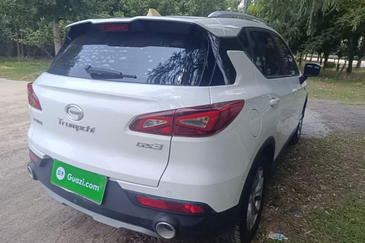 Used GAC Trumpchi GS3 2017 150N Automatic Elite Edition Rear Right 45 Deg