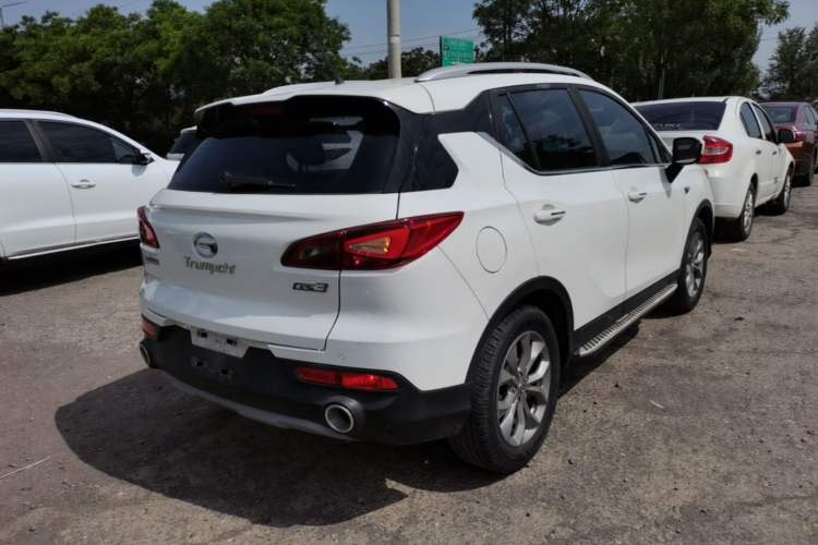 Used GAC Trumpchi GS3 2017 150N Automatic Elite Edition Rear Right 45 Deg