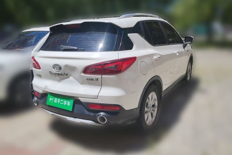 Used GAC Trumpchi GS3 2017 150N Manual Elite Edition Rear Right 45 Deg