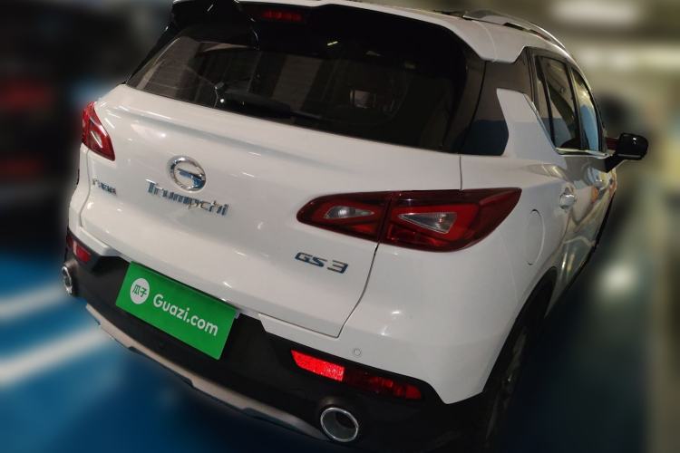 Used GAC Trumpchi GS3 2017 150N Automatic Elite Edition Rear Right 45 Deg
