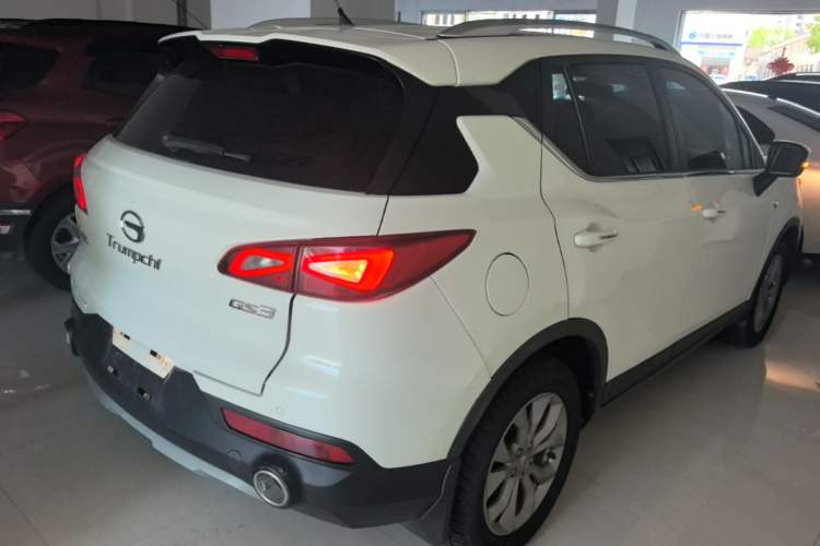 Used GAC Trumpchi GS3 2017 150N Automatic Elite Edition Rear Right 45 Deg