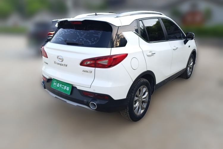 Used GAC Trumpchi GS3 2017 150N Manual Elite Edition Rear Right 45 Deg