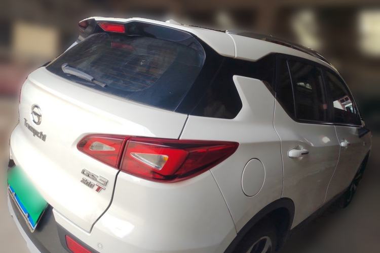 Used GAC Trumpchi GS3 2017 200T Automatic Luxury Edition Rear Right 45 Deg