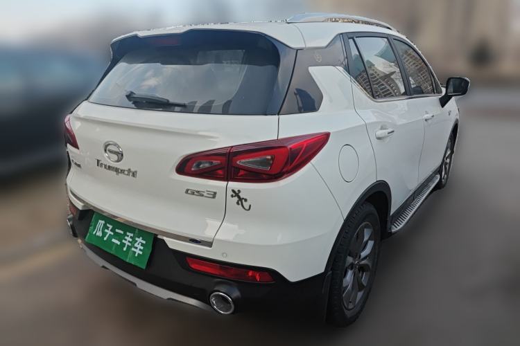 Used GAC Trumpchi GS3 2017 150N Automatic Elite Edition Rear Right 45 Deg