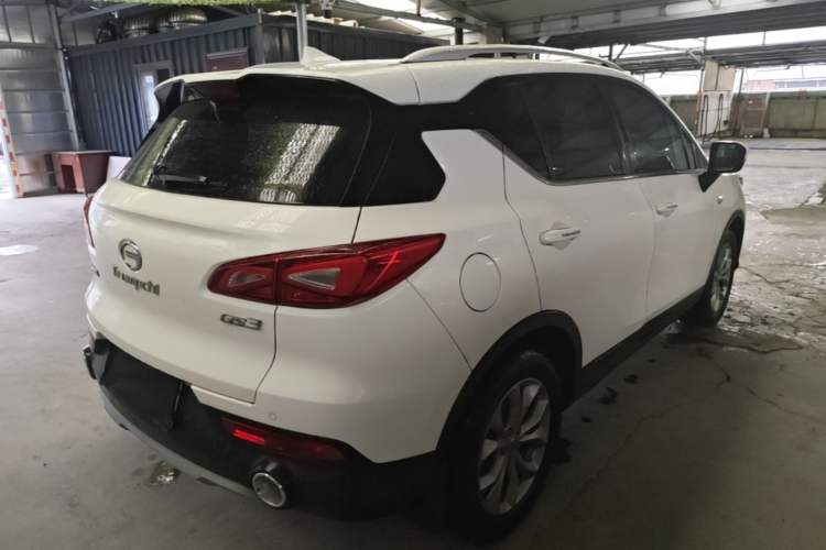 Used GAC Trumpchi GS3 2017 150N Manual Luxury Edition Rear Right 45 Deg
