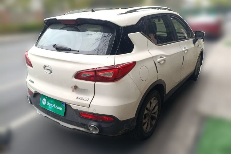 Used GAC Trumpchi GS3 2017 150N Manual Elite Edition Rear Right 45 Deg