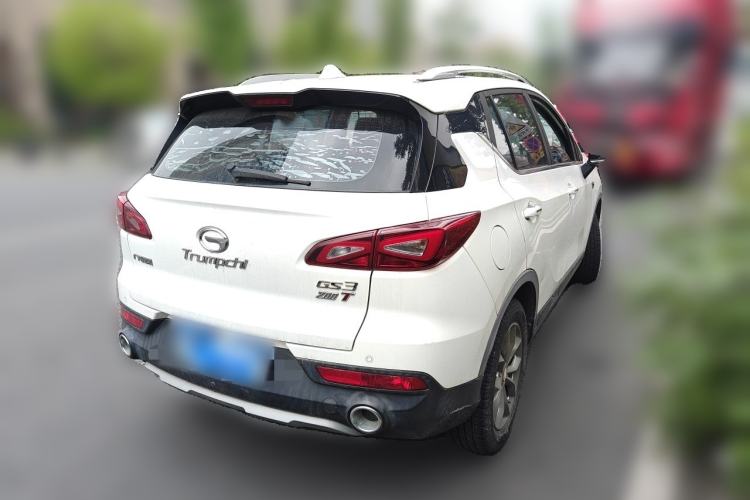 Used GAC Trumpchi GS3 2017 200T Automatic Elite Edition Rear Right 45 Deg