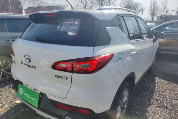 Used GAC Trumpchi GS3 2017 150N Automatic Elite Edition Rear Right 45 Deg