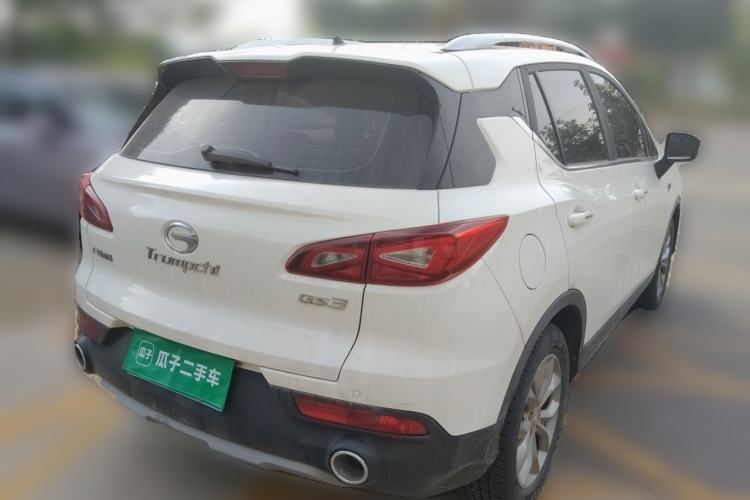 Used GAC Trumpchi GS3 2017 150N Automatic Elite Edition Rear Right 45 Deg