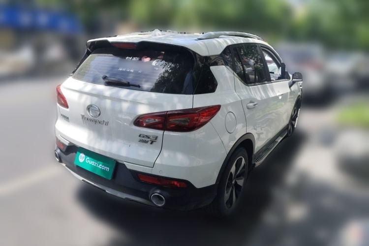 Used GAC Trumpchi GS3 2017 200T Automatic Luxury Edition Rear Right 45 Deg
