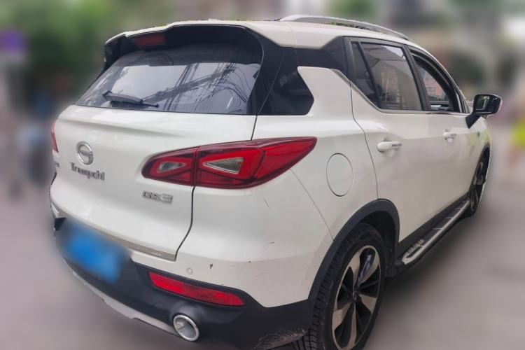 Used GAC Trumpchi GS3 2017 200T Automatic Luxury Edition Rear Right 45 Deg