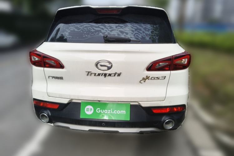 Used GAC Trumpchi GS3 2017 150N Manual Elite Edition Rear
