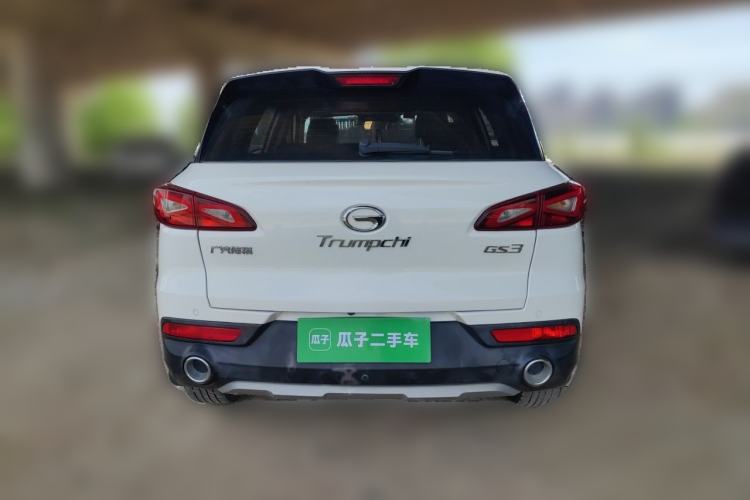 Used GAC Trumpchi GS3 2017 150N Manual Elite Edition Rear