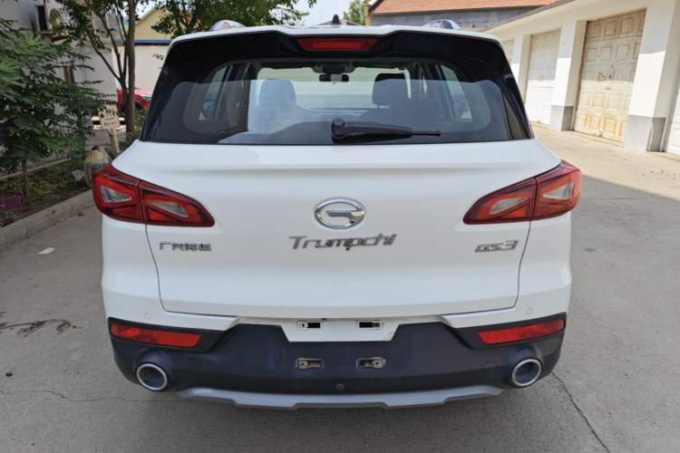 Used GAC Trumpchi GS3 2017 150N Manual Elite Edition Rear