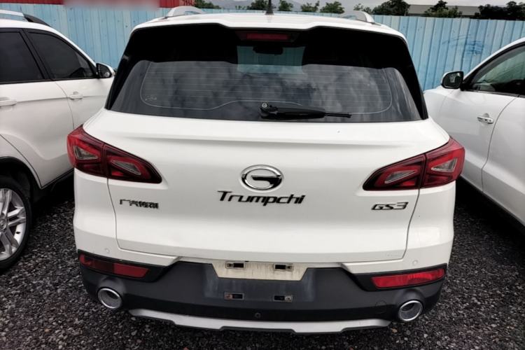 Used GAC Trumpchi GS3 2017 150N Manual Elite Edition Rear