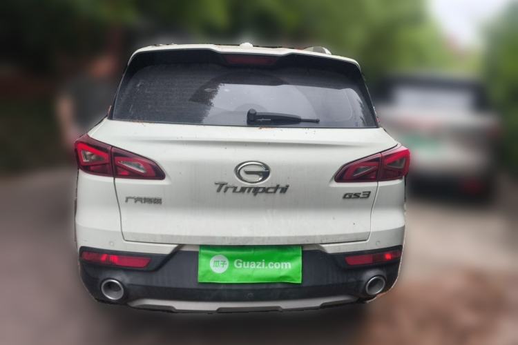 Used GAC Trumpchi GS3 2017 150N Manual Luxury Edition Rear
