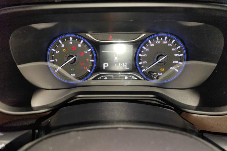 Used GAC Trumpchi GS3 2017 150N Automatic Elite Edition Odometer Close Up
