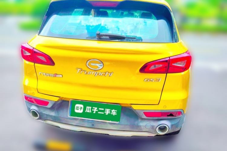 Used GAC Trumpchi GS3 2017 150N Automatic Comfort Edition Rear