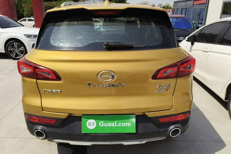 Used GAC Trumpchi GS3 2017 200T Automatic Luxury Edition Rear
