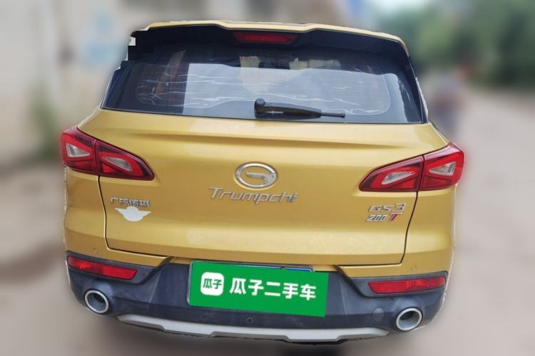 Used GAC Trumpchi GS3 2017 200T Automatic Elite Edition Rear