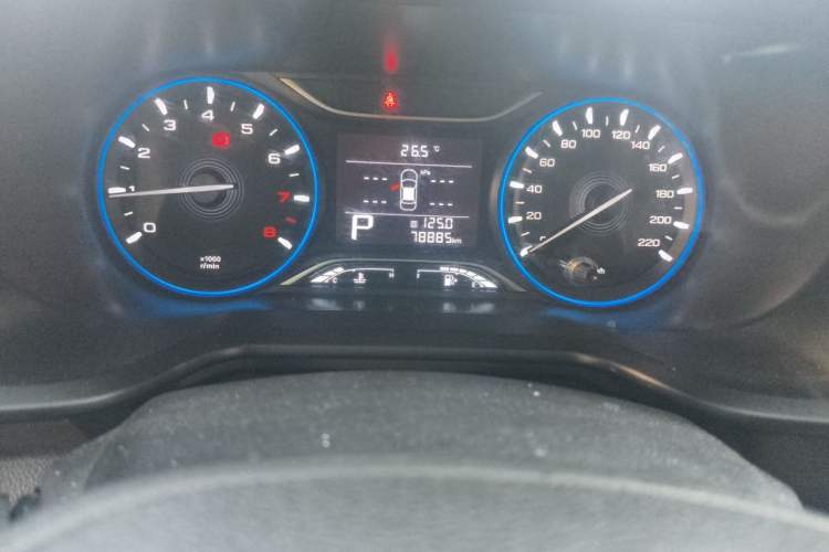 Used GAC Trumpchi GS3 2019 235T Automatic Elite Edition Odometer Close Up