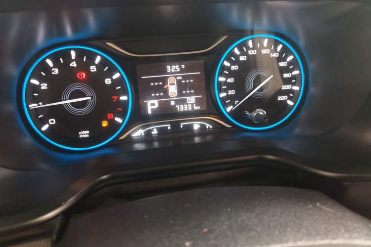 Used GAC Trumpchi GS3 2019 235T Automatic Elite Edition Odometer Close Up