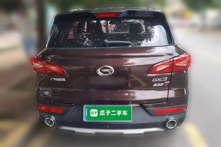 Used GAC Trumpchi GS3 2019 235T Automatic Elite Edition Rear