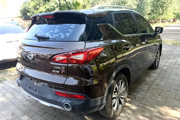 Used GAC Trumpchi GS3 2019 235T Automatic Elite Edition Rear Right 45 Deg
