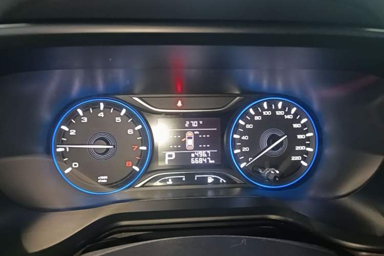 Used GAC Trumpchi GS3 2019 235T Automatic Elite Edition Instrument Cluster