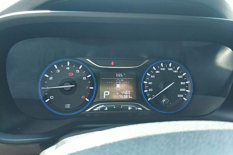 Used GAC Trumpchi GS3 2019 235T Automatic Elite Edition Instrument Cluster