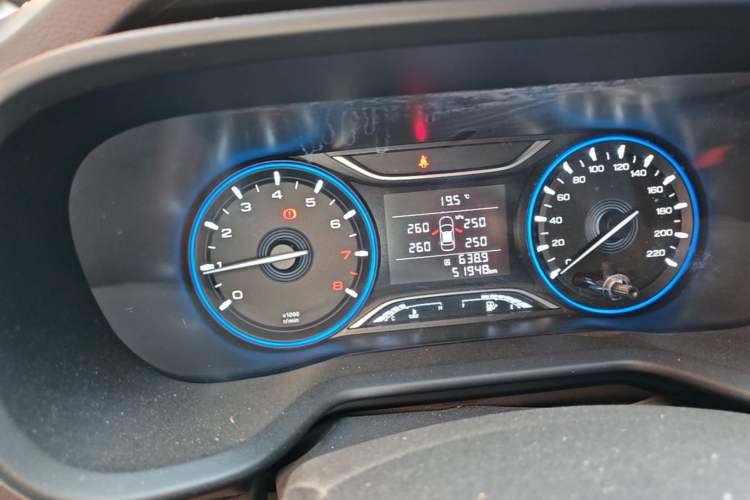 Used GAC Trumpchi GS3 2019 235T Manual Elite Edition Instrument Cluster