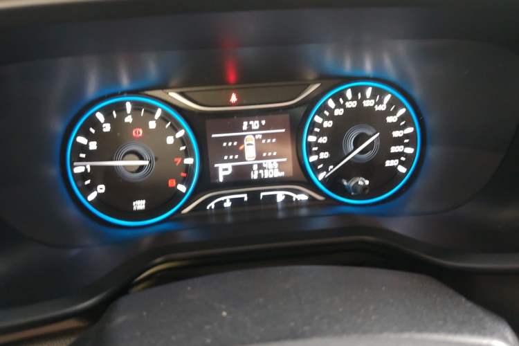Used GAC Trumpchi GS3 2019 235T Automatic Elite Edition Odometer Close Up