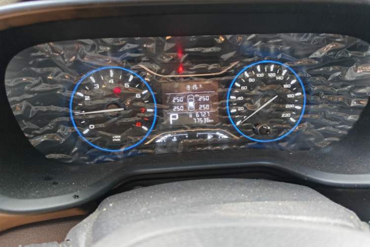Used GAC Trumpchi GS3 2019 235T Automatic Elite Edition Odometer Close Up