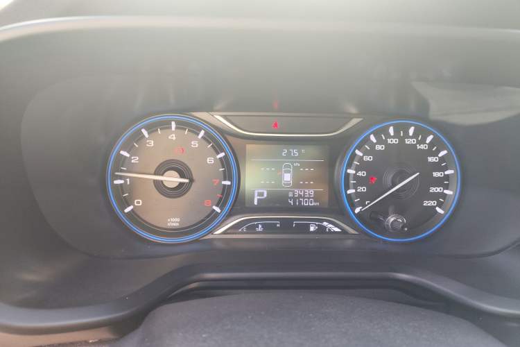 Used GAC Trumpchi GS3 2019 235T Automatic Elite Edition Odometer Close Up