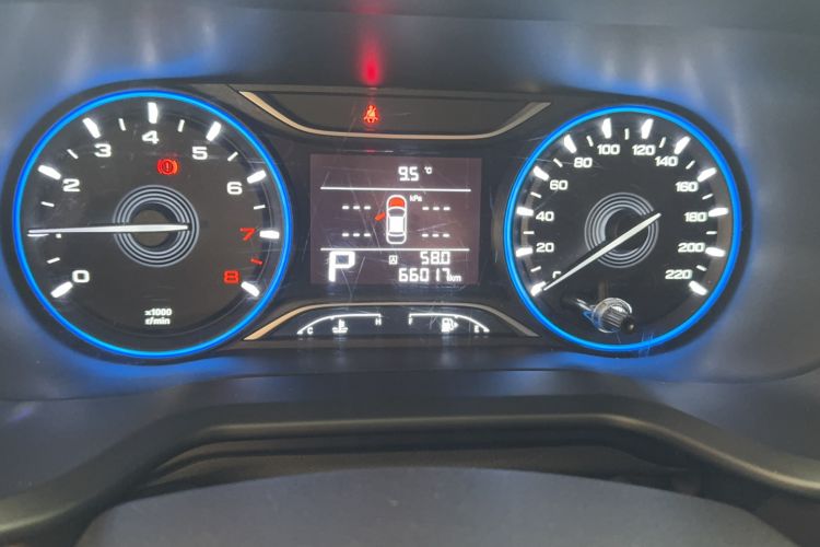 Used GAC Trumpchi GS3 2019 235T Automatic Elite Edition Odometer Close Up