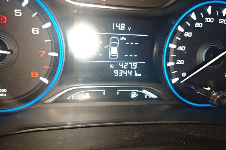 Used GAC Trumpchi GS3 2019 235T Manual Comfort Edition Odometer Close Up