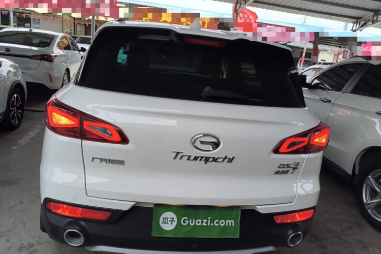 Used GAC Trumpchi GS3 2019 235T Automatic Luxury Edition Rear