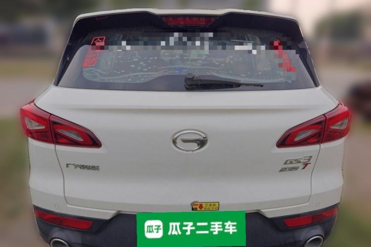 Used GAC Trumpchi GS3 2019 235T Manual Comfort Edition Rear